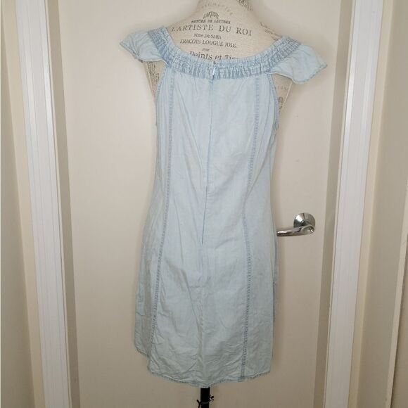 Obey Denim Mini Dress - Picture 4 of 11